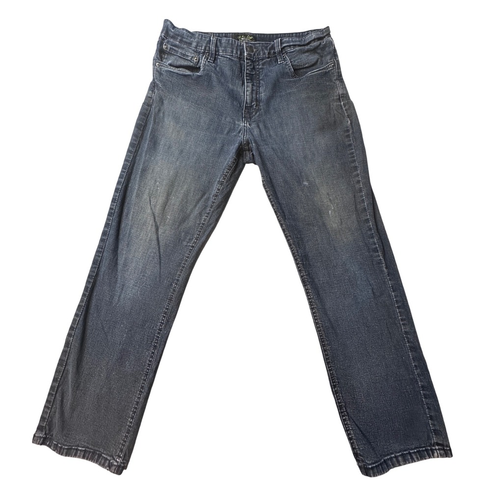 Urban Star Jeans Mens 36x30 (34x28) Dark Blue Premium Apparel Straight Leg Denim